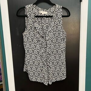 Ann Taylor loft sleeveless blouse sz small